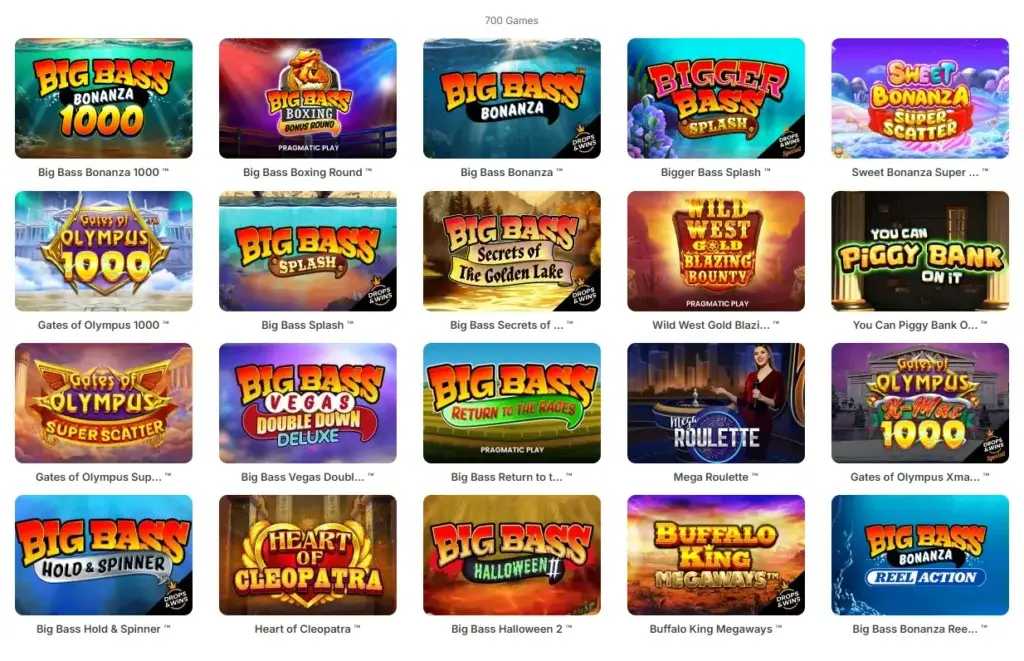 Different slot by Pragmatic Play presented